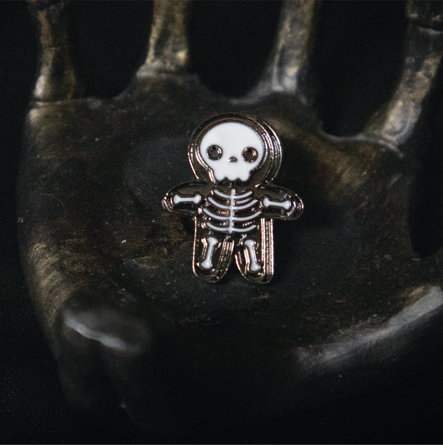 Skeleton Boy Enamel Pin