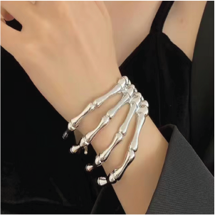 Skeleton Skull Bracelet Bangle