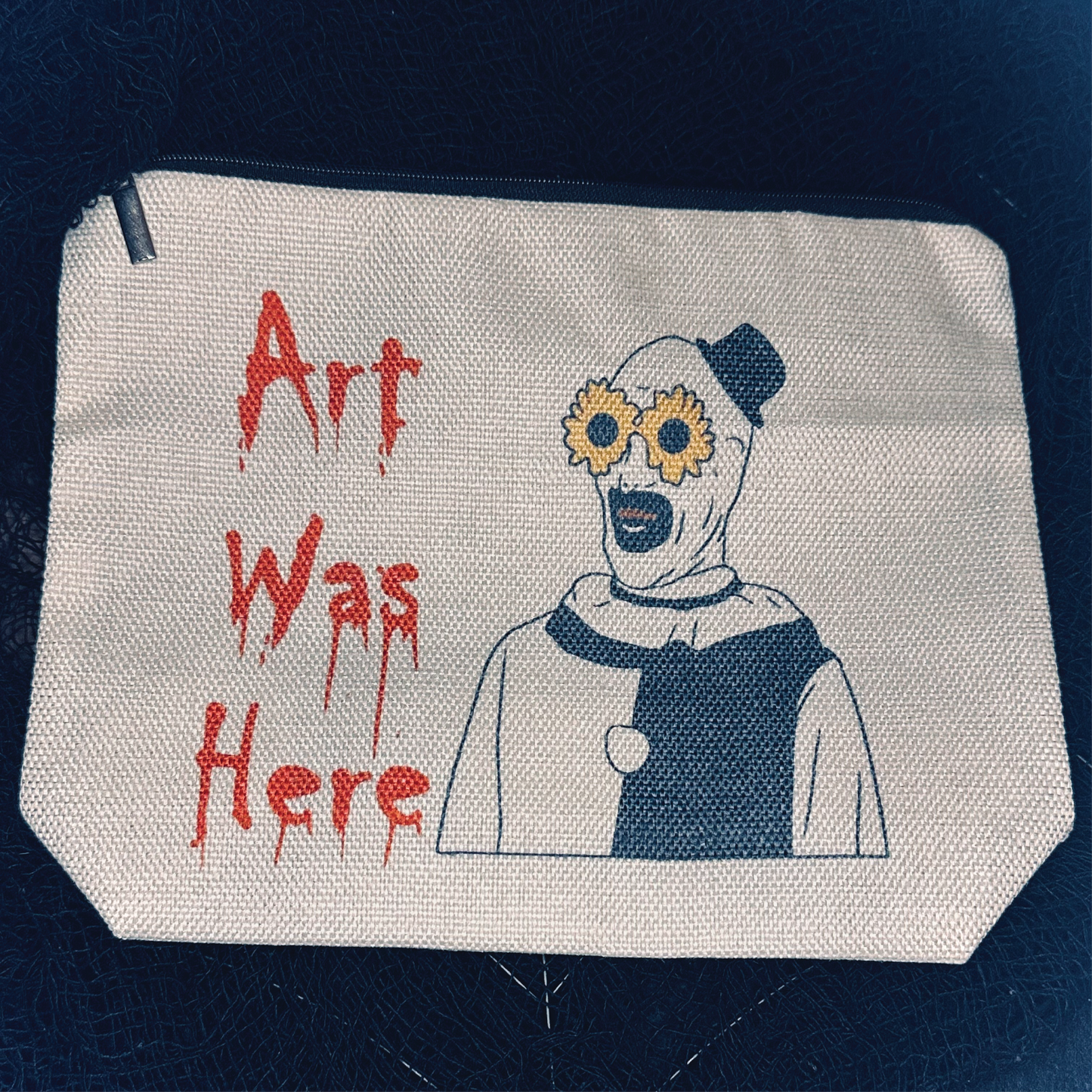 Art Was Here Makeup/Coin Bag