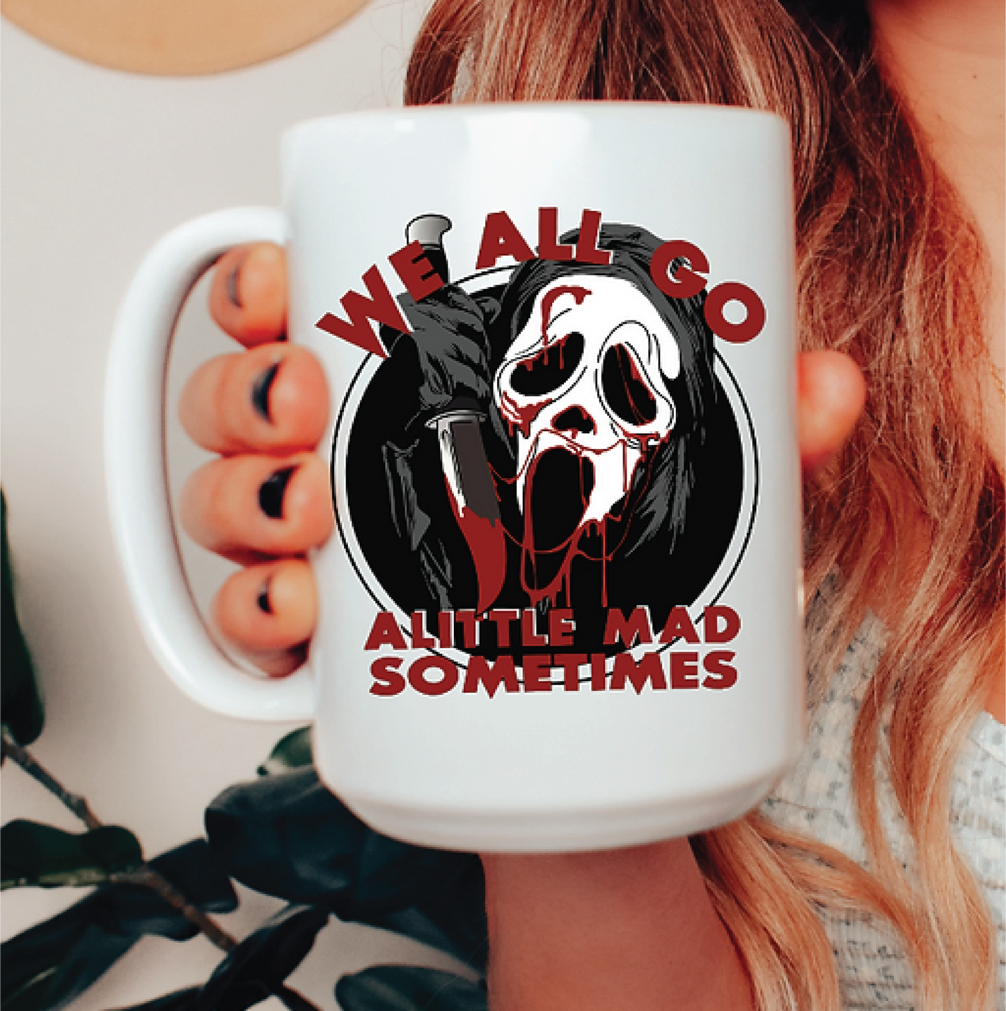 We All Go Mad Scream Coffee/Tea Mug