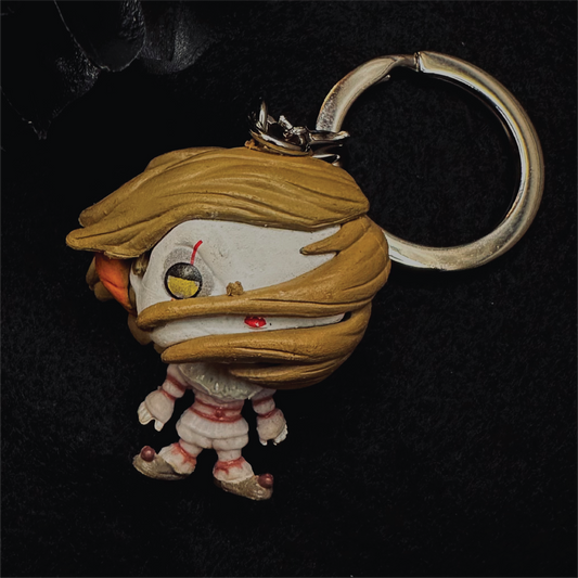 Pennywise Clown Wig Keychain