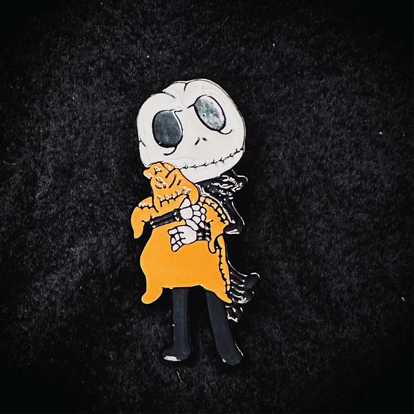 Nightmare Before Christmas Jack Enamel Brooch Pin