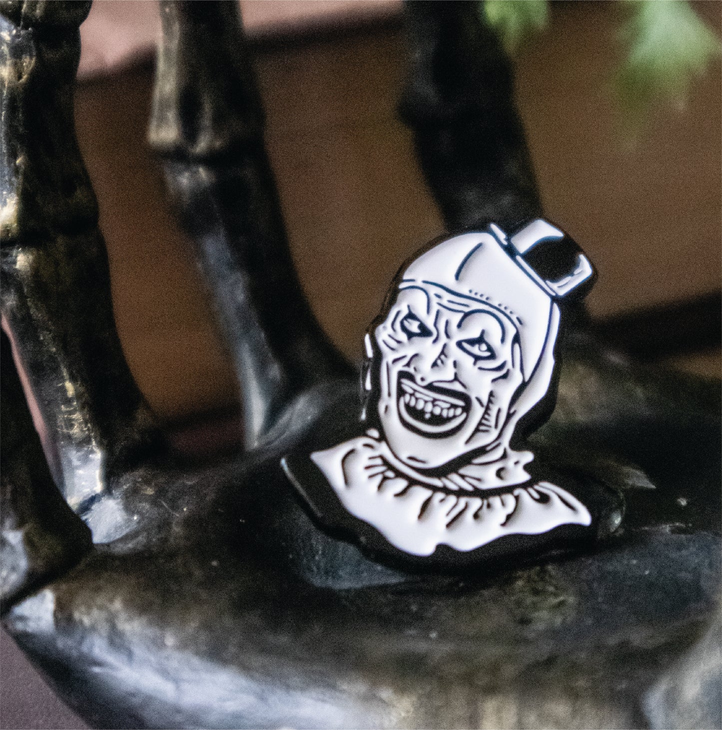 Terrifier Art Clown Enamel Pin
