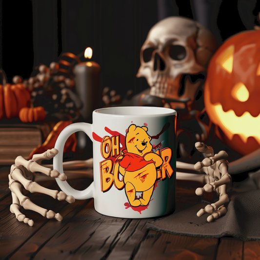 Winnie The Pooh Horror Themed Coffee / Tea Mug