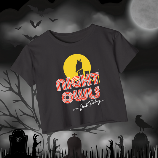 Night Owls Crop Top