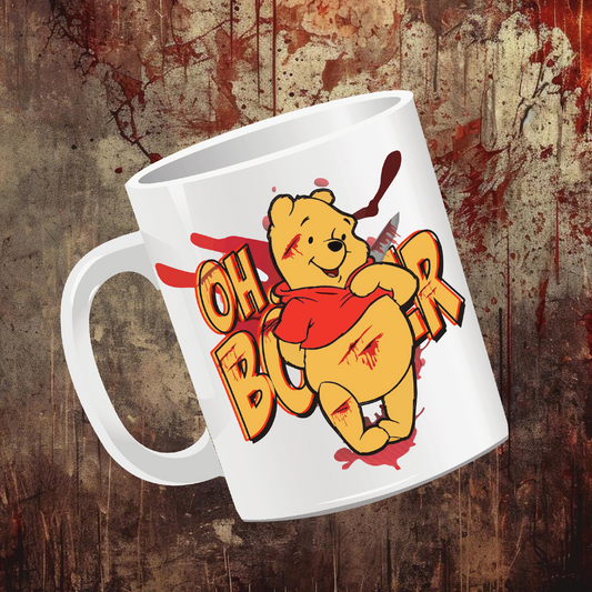 Winnie The Pooh Horror Themed Coffee / Tea Mug