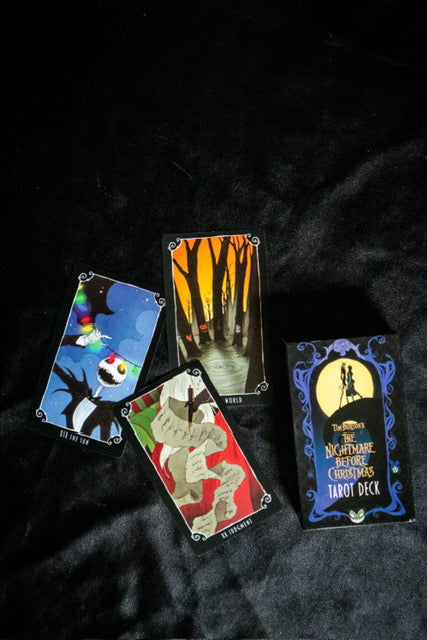 Nightmare Before Christmas Tarot Card Deck