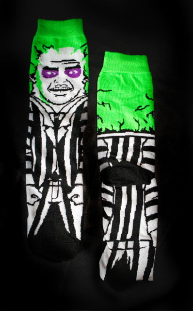 Beetlejuice Socks