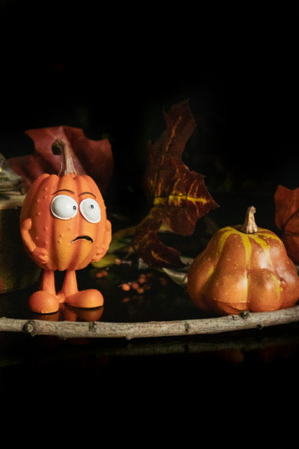 Pumpkin Resin Figurine
