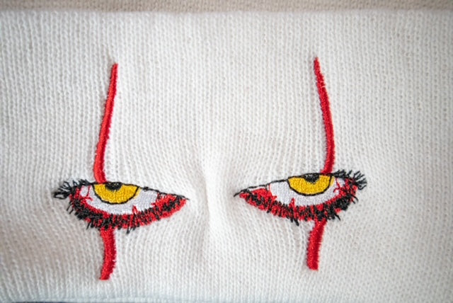 Pennywise Clown Embroidered Beanie