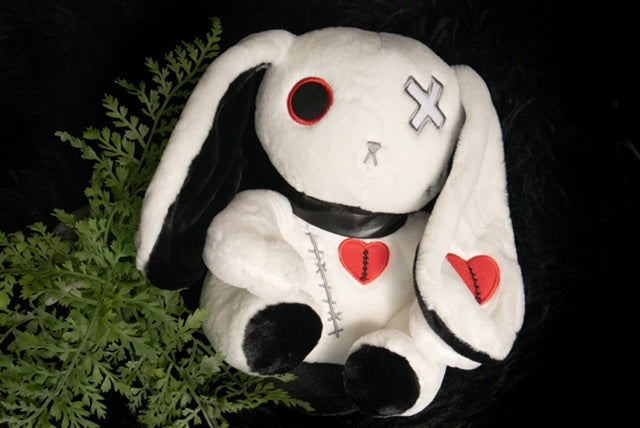 Goth Bunny Plushies