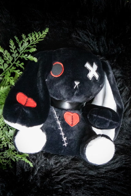 Goth Bunny Plushies