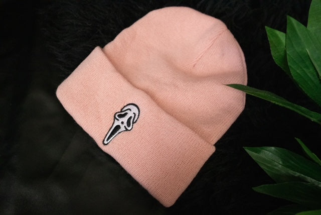 Ghostface Embroidered Beanie