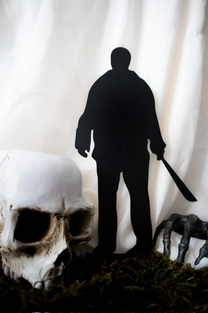 Serial Killer Yard Decor Silhouettes