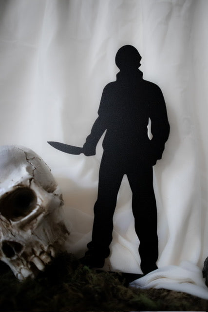 Serial Killer Yard Decor Silhouettes