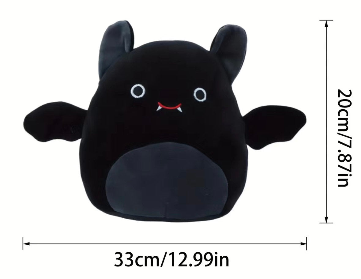 Cute Fluffy Vampire Bat Toy